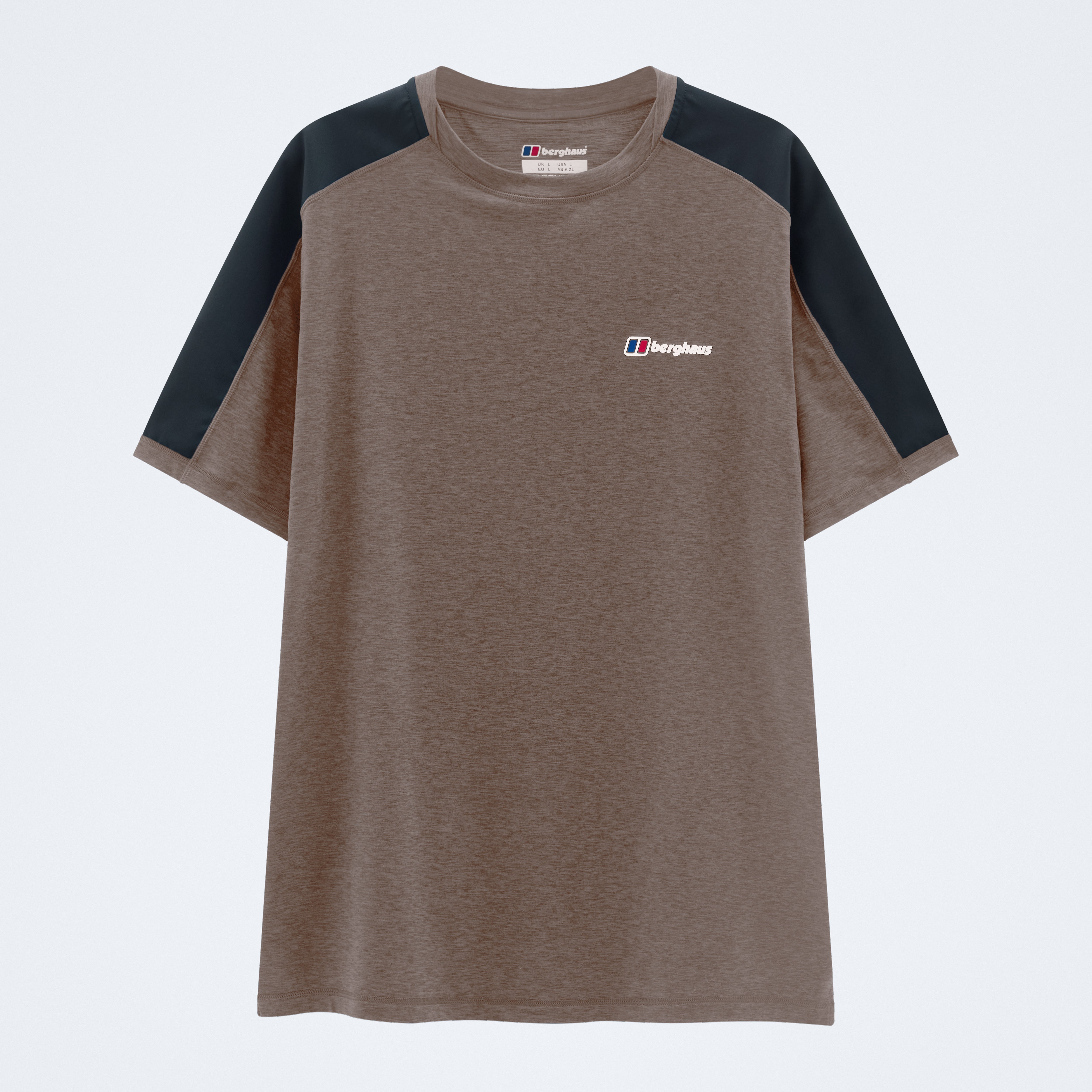 Men's Farndale Tech Tee - Taupe - Sizes XS-M & XL