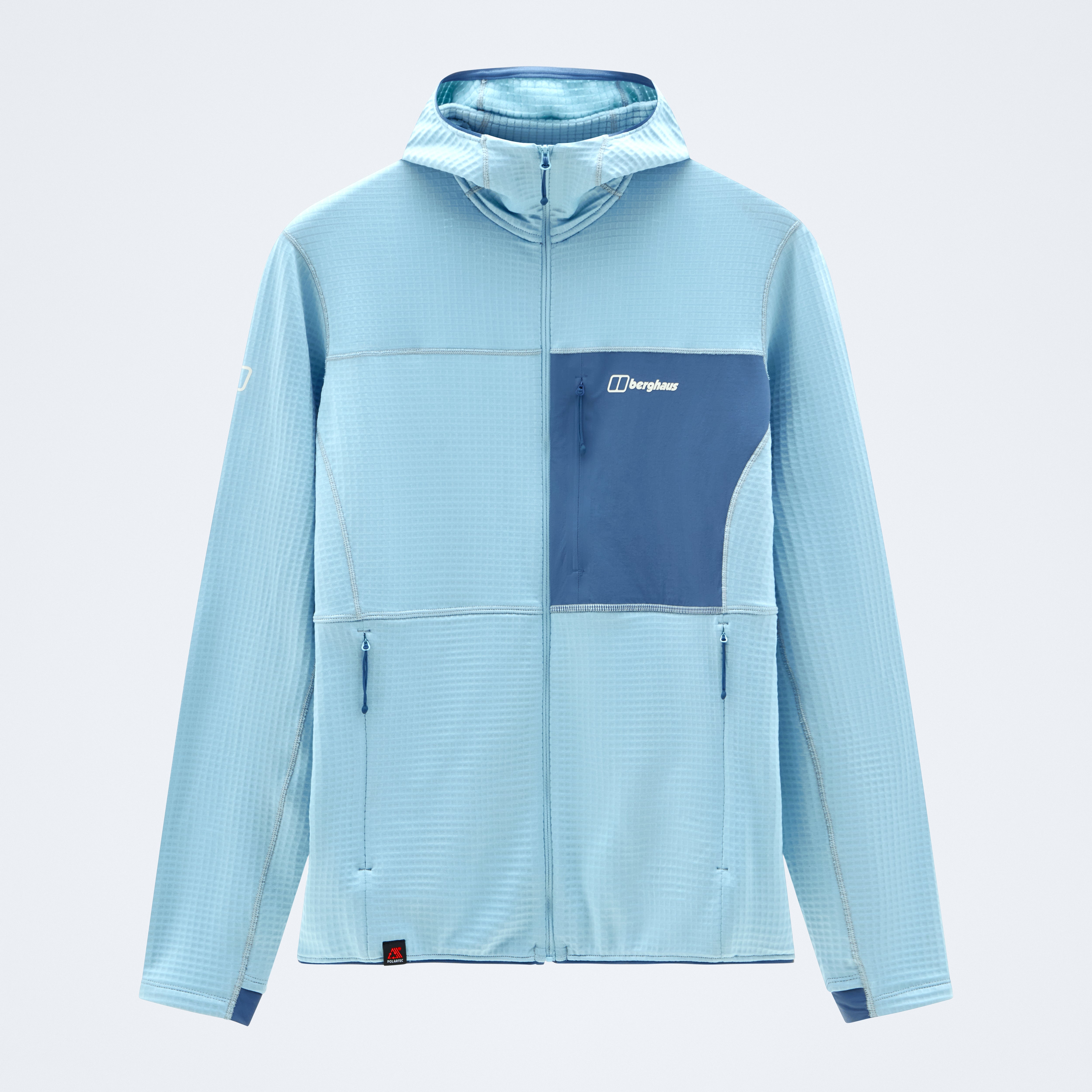 Men's Ridge-Hiker Hooded Jacket - Blue | Berghaus