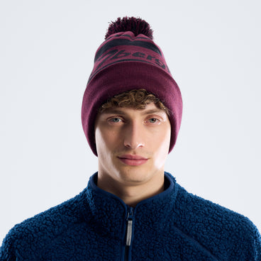Unisex Berghaus Beanie - Dark Purple/Black