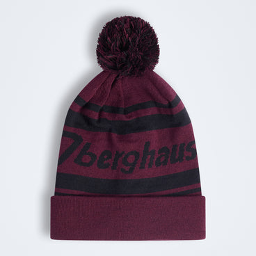 Unisex Berghaus Beanie - Dark Purple/Black