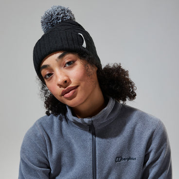 Unisex Berghaus Beanie - Dark Grey/Black
