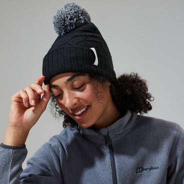 Unisex Berghaus Beanie - Dark Grey/Black
