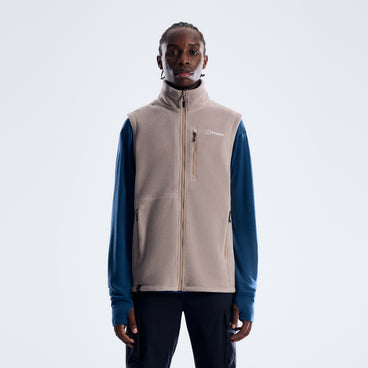 Men's Prism InterActive Polartec Fleece Gilet  - Char