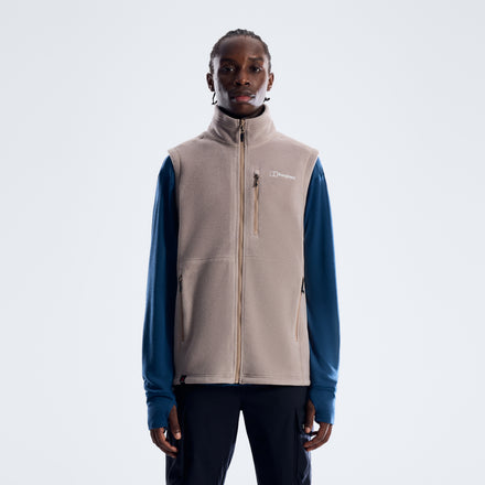 Men's Prism InterActive Polartec Fleece Gilet  - Char