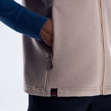 Men's Prism InterActive Polartec Fleece Gilet  - Char