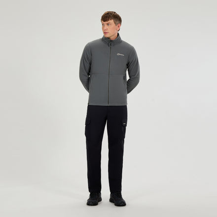 Men's Prism Micro InterActive Polartec Fleece Jacket - Grey