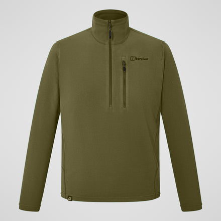 Men's Prism Micro Half Zip Polartec Fleece - Green
