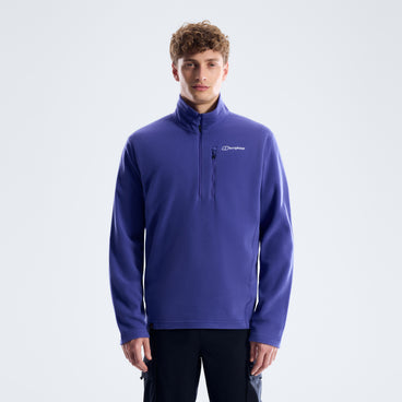 Men's Prism Micro Half Zip Polartec Fleece - Bottle Blue