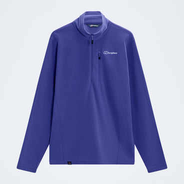 Men's Prism Micro Half Zip Polartec Fleece - Bottle Blue