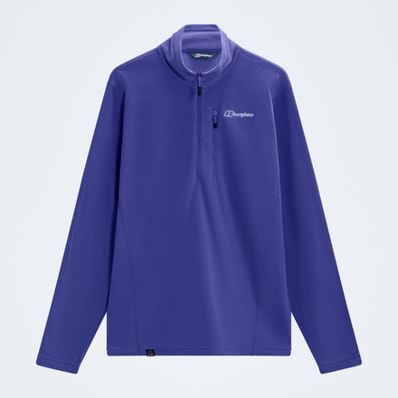 Men's Prism Micro Half Zip Polartec Fleece - Bottle Blue