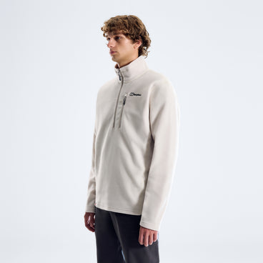 Men's Prism Micro Half Zip Polartec Fleece - Stone