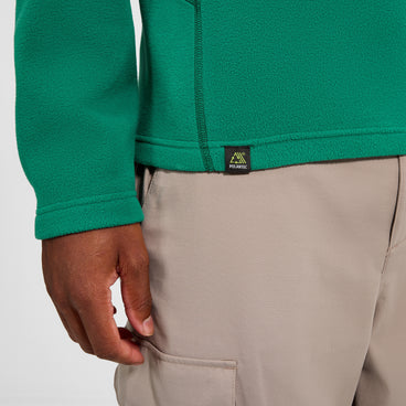 Men's Prism Micro Half Zip Polartec Fleece - Green