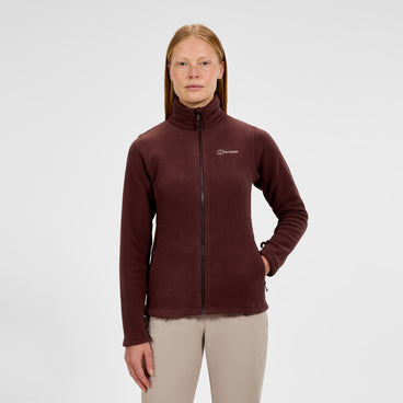 Women's Prism InterActive Polartec Fleece Jacket - Brown