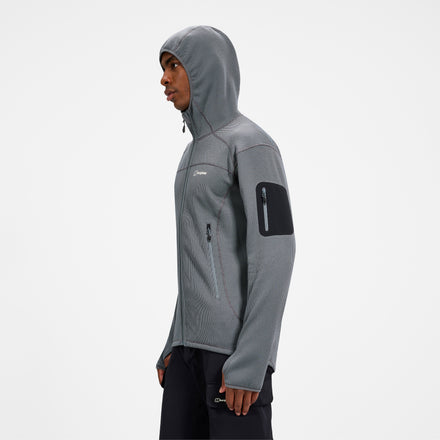 Men's Pravitale MTN 2.0 Hooded Fleece Jacket - Grey