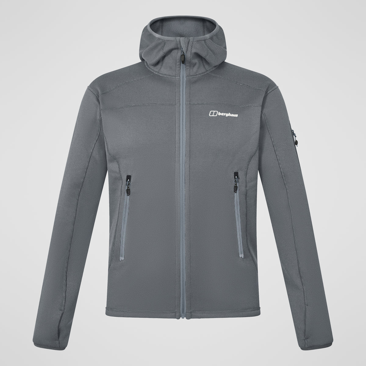 Men's Pravitale MTN 2.0 Hooded Fleece Jacket - Grey