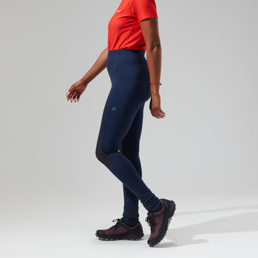 Women's Lelyur Trekking Tights - Dark Blue/Black