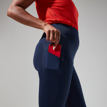 Women's Lelyur Trekking Tights - Dark Blue/Black