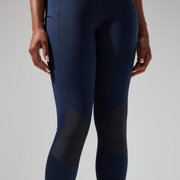 Women's Lelyur Trekking Tights - Dark Blue/Black