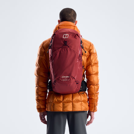 Unisex 3D Freeflow 30+5L Pack Grey/Black - Red Fury