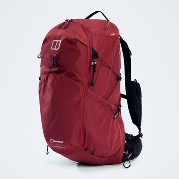 Unisex 3D Freeflow 30+5L Pack Grey/Black - Red Fury