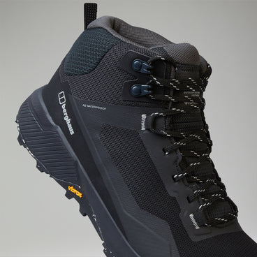 Men's Revolute Active Mid Shoes - Black/Grey