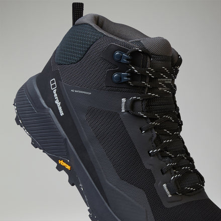 Men's Revolute Active Mid Shoes - Black/Grey