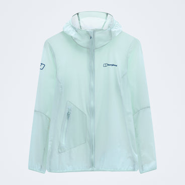 Women's Pendower Wind Jacket - Light Blue