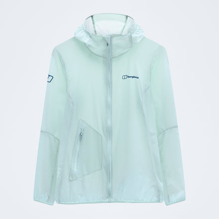Women's Pendower Wind Jacket - Light Blue