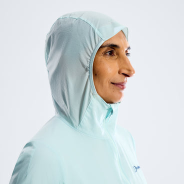 Women's Pendower Wind Jacket - Light Blue