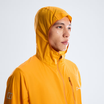 Men's Pendower Wind Jacket - Orange
