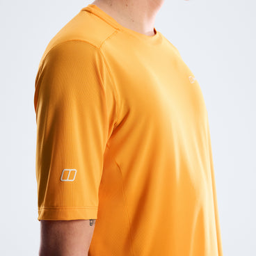 Men's Bowburn Tech Tee - Tangerine