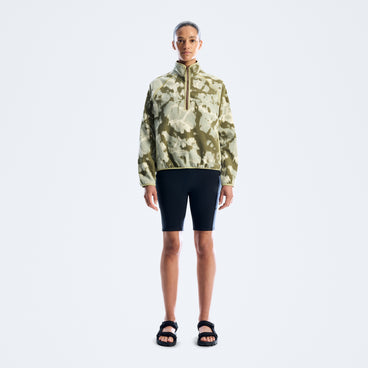 Women's Bamburgh Half Zip Fleece - Green
