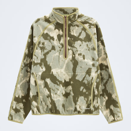 Women's Bamburgh Half Zip Fleece - Green
