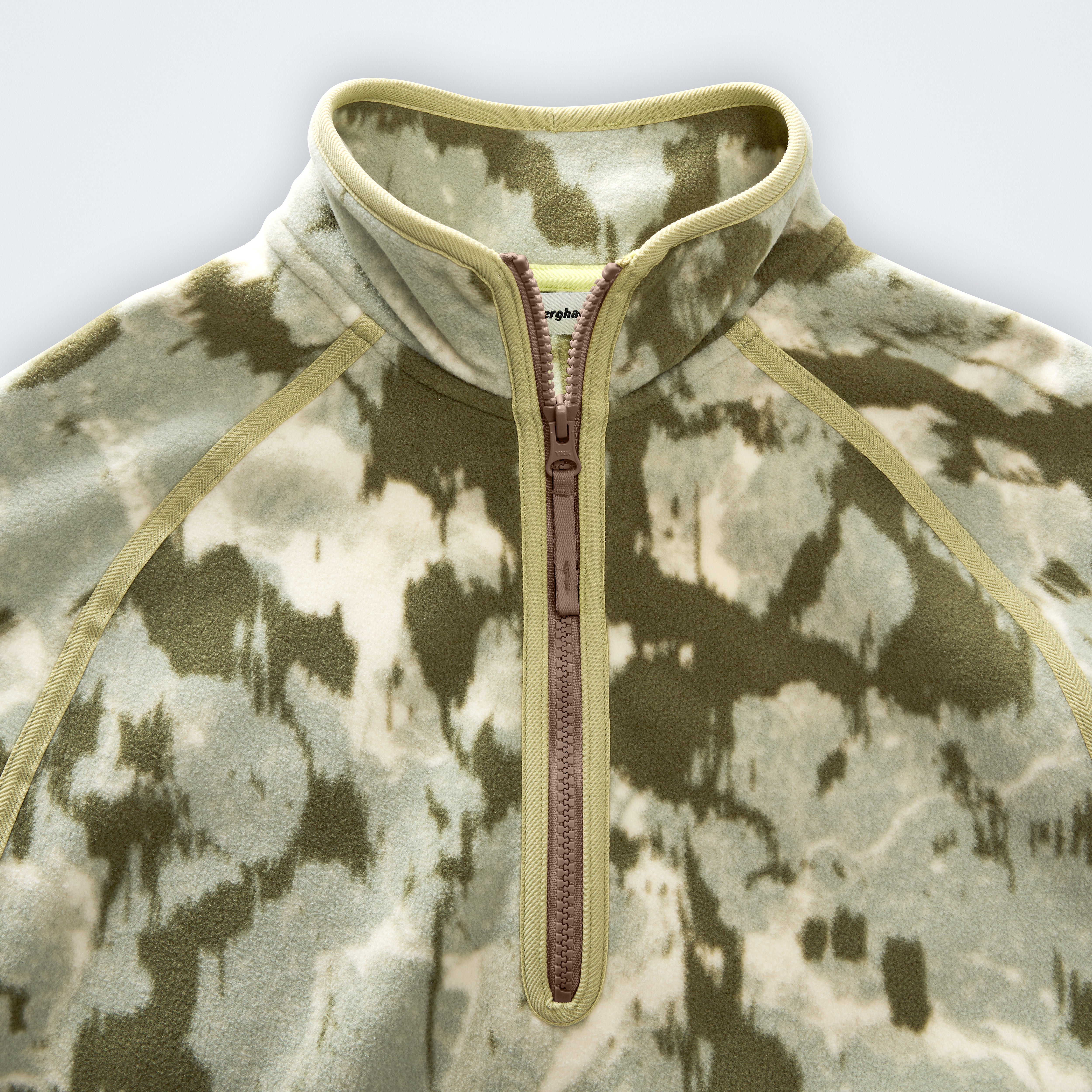 Women's Bamburgh Half Zip Fleece - Green | Berghaus