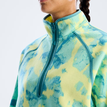 Women's Bamburgh Half Zip Fleece - Blue