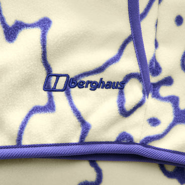 Women's Bamburgh Half Zip Fleece - Stratus/Bottle Blue