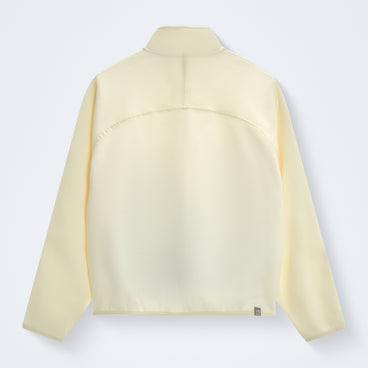 Women's Bamburgh Half Zip Fleece - Cream