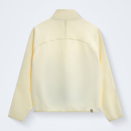 Women's Bamburgh Half Zip Fleece - Cream