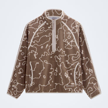 Women's Bamburgh Half Zip Fleece - Volcanic Ash/Stone
