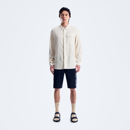 HARTHWAITE LS SHIRT AM LtGRY/GRY