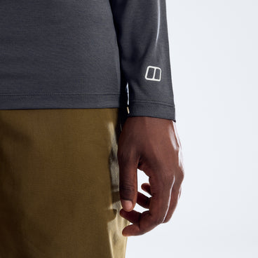 Men's Ivyhill Light Long Sleeve Tech Tee - Archive Black