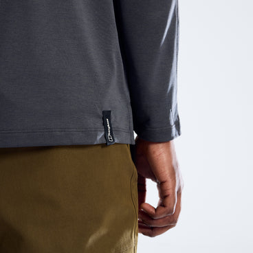 Men's Ivyhill Light Long Sleeve Tech Tee - Archive Black