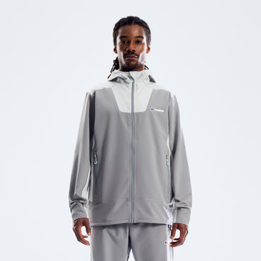 Men's Greenbank Hooded Jacket - Garbo Grey