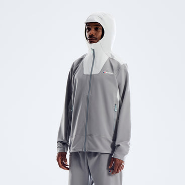 Men's Greenbank Hooded Jacket - Garbo Grey