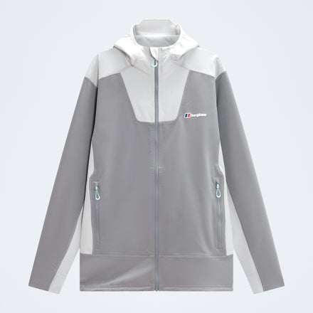 Men's Greenbank Hooded Jacket - Garbo Grey