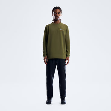 Men's Greenbank Crew Sweater - Cheviot Green