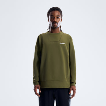 Men's Greenbank Crew Sweater - Cheviot Green