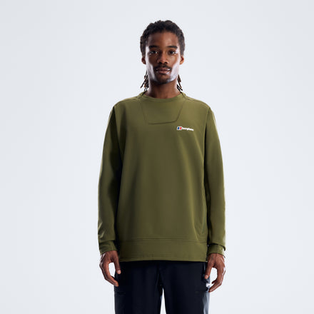 Men's Greenbank Crew Sweater - Cheviot Green