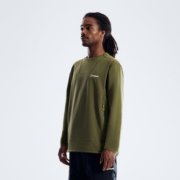 Men's Greenbank Crew Sweater - Cheviot Green