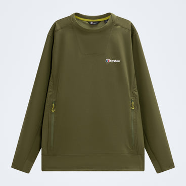 Men's Greenbank Crew Sweater - Cheviot Green
